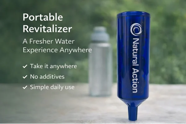 Natural Action Portable Unit 浄水器 Cobalt Blue Portable Unit – Natural Action Water